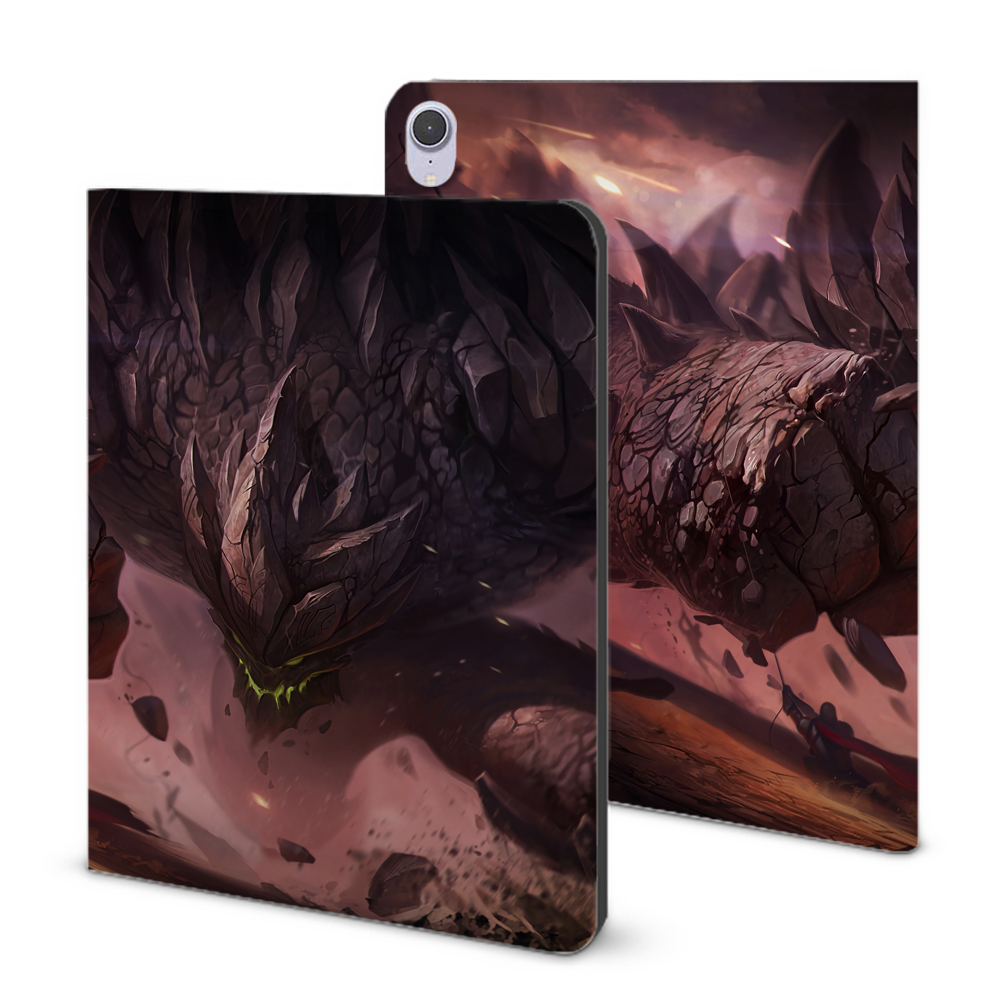（画像用） リーグ・オブ・レジェンド League of Legends LOL IPad ケース ブック型 PUレザー TPU 耐衝撃 軽量 薄型 ペン収納なし 全面保護 IPad 各モデル対応